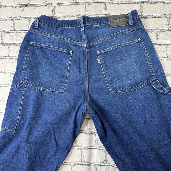 SilverTab Other - Levi’s Silvertab Vintage Carpenter Blue Jeans 36 x 28 Hip Hop Baggy Y2K Rare